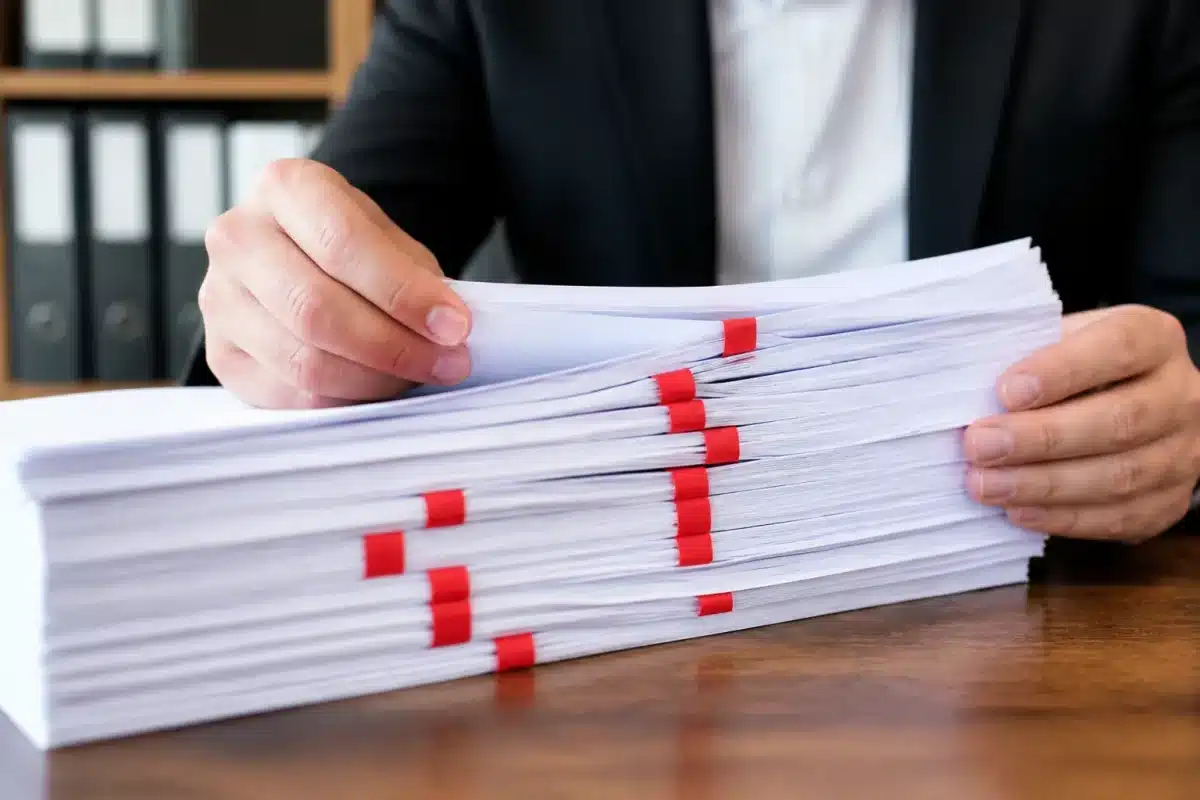 Document affichant plafonds et limites avec barres rouges de restriction