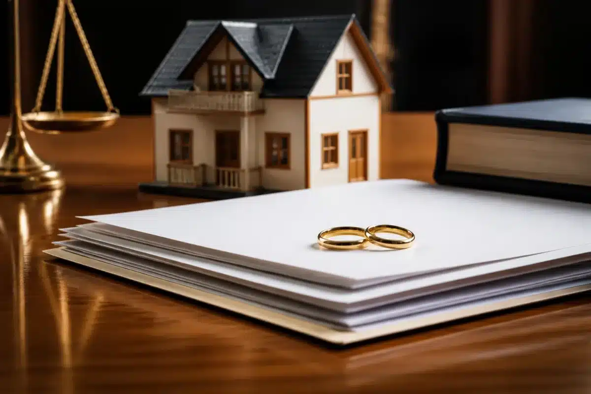 Documents legaux et alliance mariage protegeant patrimoine familial